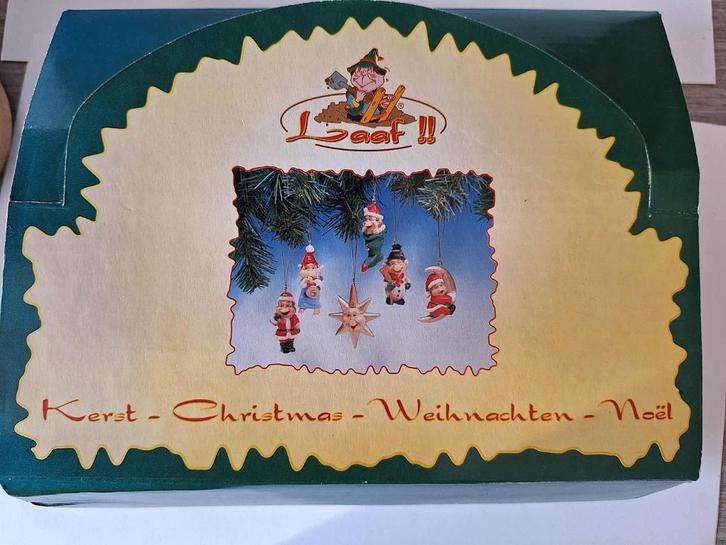 Kerst Laafjes 6 stuks nieuw in doos met certificaat, Diversen, Kerst, Nieuw, Ophalen
