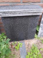 6 antraciet granitotegels, Doe-het-zelf en Verbouw, Tegels, Ophalen, Keramiek, Nieuw, Minder dan 20 cm