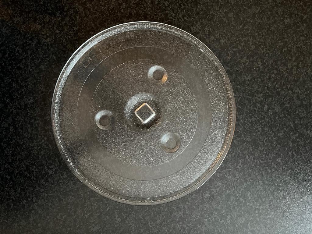 Glazen draaiplateau voor magnetron, Witgoed en Apparatuur, Magnetrons, Minder dan 45 cm, Ophalen of Verzenden, Draaiplateau, Magnetron