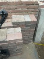 Betonklinkers gebruikt +- 3m2, Tuin en Terras, Tegels en Klinkers, Ophalen, Gebruikt, Beton, Klinkers