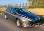 Peugeot 308 1.6 VTI 16V SW 7P 2008 Grijs, Auto's, Voorwielaandrijving, Stof, 74 €/maand, Zwart