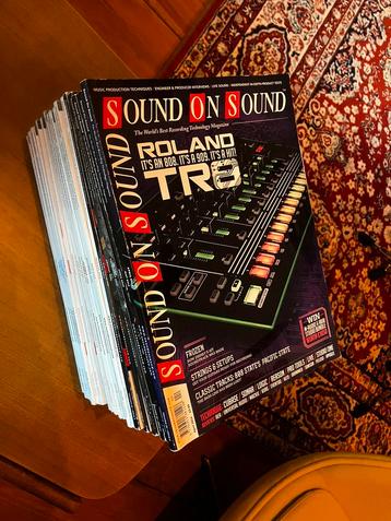27x Sound On Sound magazine 2006-2014 beschikbaar voor biedingen