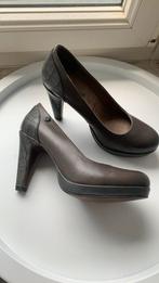 Donker grijze lederen No Stress pumps, maat 37, Kleding | Dames, Schoenen, Ophalen of Verzenden, Zo goed als nieuw, Grijs