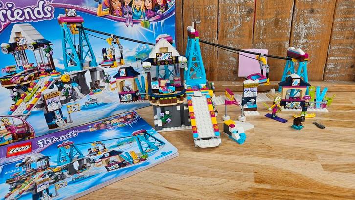 Lego friends wintersport skilift -  Compleet!, Kinderen en Baby's, Speelgoed | Duplo en Lego, Gebruikt, Lego, Complete set, Ophalen of Verzenden