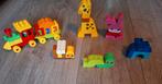 Duplo trein en dieren speelset, Ophalen of Verzenden, Zo goed als nieuw, Duplo