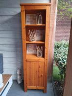 massief teak houten boekenkastje, Ophalen, Gebruikt, 50 tot 100 cm, 150 tot 200 cm