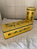 Vintage Verkade blikken Ontbijtkoek & beschuit, Verzamelen, Blikken, Ophalen of Verzenden, Gebruikt, Beschuit, Verkade
