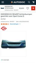 Achterbumper Opel Corsa D 2007 5 deurs, Auto-onderdelen, Ophalen, Voor, Opel, Nieuw