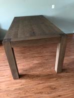 Uitschuiftafel, Ophalen, 100 tot 150 cm, Eikenhout, 50 tot 100 cm