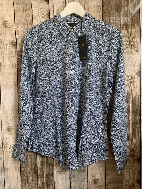 Maison Scotch super mooie blouse (Maat S) NIEUW!, Kleding | Dames, Blouses en Tunieken, Nieuw, Maat 36 (S), Blauw, Verzenden