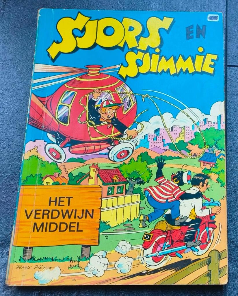 Sjors en Sjimmie Het verdwijnmiddel 19, Boeken, Gelezen, Eén stripboek, Diverse auteurs, Ophalen of Verzenden