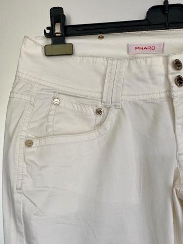301 PHARD: maat W28=S=36 gebroken-wit  broek jeans slim-fit beschikbaar voor biedingen