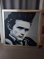 Schilderij james dean, fifties, rockabilly, Ophalen, 125 cm of meer, Zo goed als nieuw, Schilderij