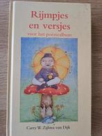 RIJMPJES EN VERSJES. CARRY W. ZIJLSTRA., Ophalen of Verzenden, Gelezen, Carry W. Zijlstra., Eén auteur
