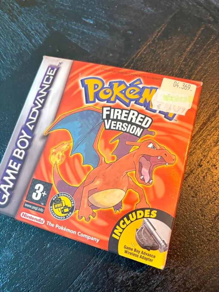 Pokemon FireRed GBA Doosje (Geen Spel), Spelcomputers en Games, Games | Nintendo Game Boy, Gebruikt, Role Playing Game (Rpg), 1 speler