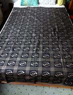 Zwart met goudkleur print Afrikaans tafelkleed 116 x 168 cm, Verzenden, Zo goed als nieuw, Rechthoek, Binnen