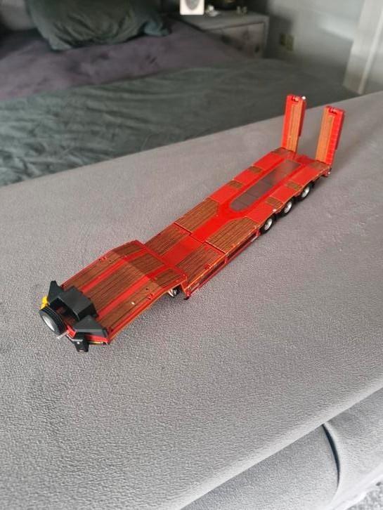 dieplader Nicolas scheurle nieuw!, Hobby en Vrije tijd, Modelauto's | 1:50, Zo goed als nieuw, Bus of Vrachtwagen, Ophalen of Verzenden