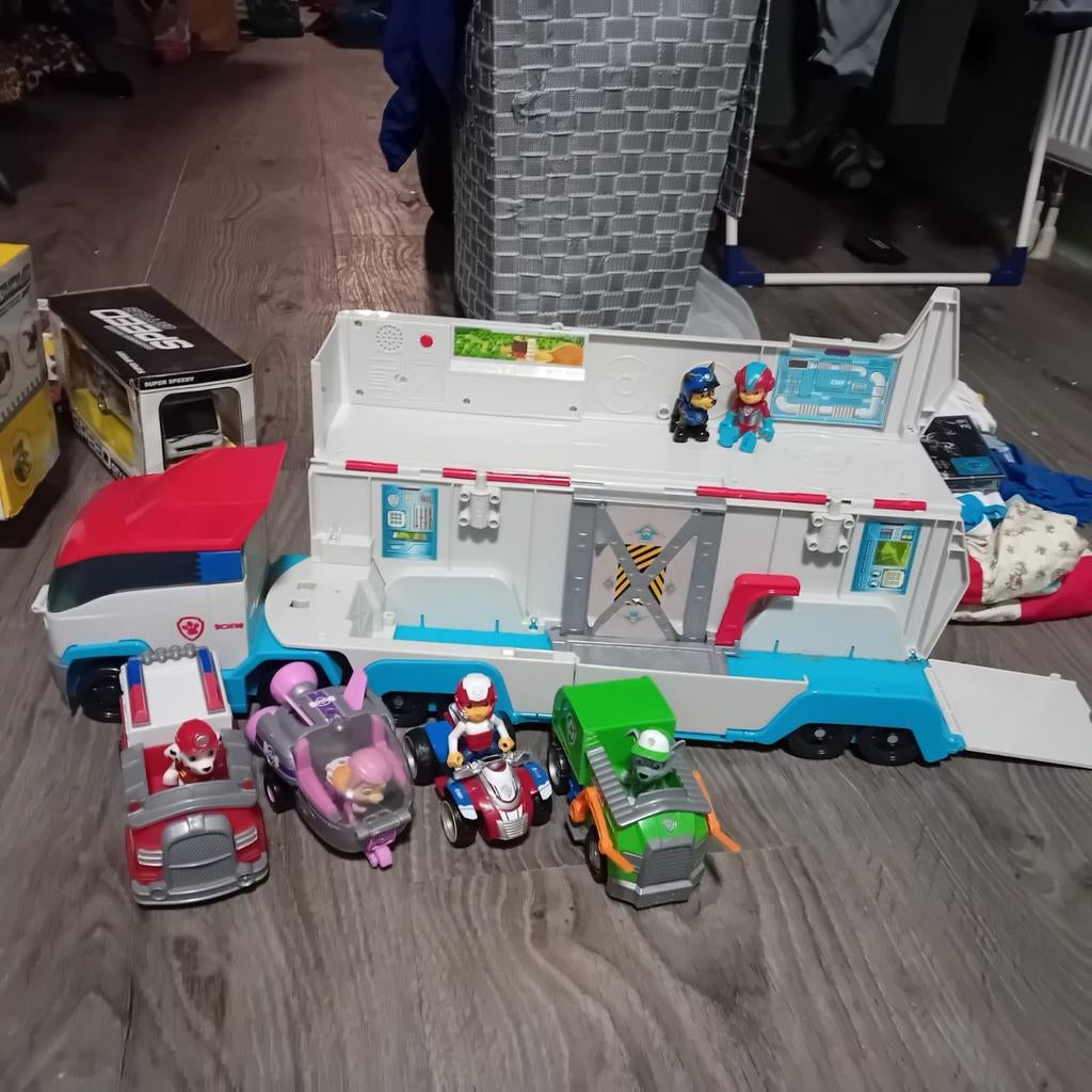 Paw patrol set, Kinderen en Baby's, Speelgoed | Actiefiguren, Ophalen of Verzenden