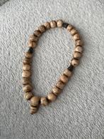 Buddhist Mala (Wooden Beads w/ 3 Skull-shaped Spacers), Ophalen of Verzenden, Nieuw