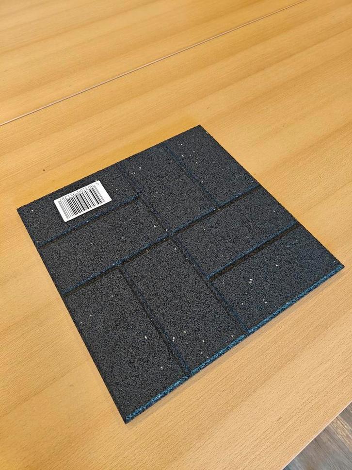 Rubber Tegels - Veilig en Duurzaam! Verzending mogelijk, Tuin en Terras, Tegels en Klinkers, Nieuw, Terrastegels, Rubber, Minder dan 5 m²