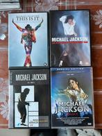 4 dvd s Michael Jackson, Alle leeftijden, Ophalen of Verzenden, Zo goed als nieuw