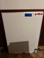 Whiteboard magnetisch 120x90 cm compleet en in goede staat, Ophalen of Verzenden, Gebruikt, Whiteboard
