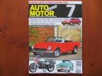 Auto Motor Klassiek 7 2022 Fiat 124 Sport Spider, Honda CRX, Boeken, Ophalen of Verzenden, Nieuw, Honda