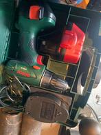 Heel veel koffers gereedschap, Doe-het-zelf en Verbouw, Gereedschap | Boormachines, Ophalen, Zo goed als nieuw