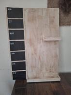Mooi Houten Memo Bord met Dagen, Ophalen of Verzenden