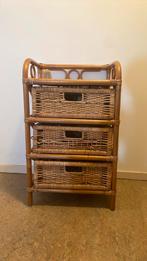 Rotan Rieten Kast, Ophalen, 50 tot 100 cm, Zo goed als nieuw, Minder dan 100 cm