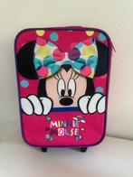 Minnie mouse reis-logeer koffer, Ophalen of Verzenden, Zo goed als nieuw, Hard kunststof, Minder dan 50 cm