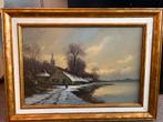 Haagse School Winterlandschap, Ophalen of Verzenden