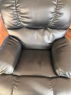 Lederen Relaxfauteuil, Ophalen, Gebruikt, Minder dan 75 cm, Leer