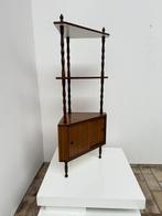 Cute Italian vintage jaren 70 hoek kastje, Ophalen, 100 tot 150 cm, Minder dan 150 cm, 25 tot 50 cm