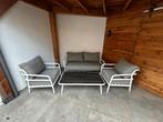 Loungeset Nemo met tafel wit Intratuin 2022, Ophalen, 4 zitplaatsen, Aluminium, Loungeset