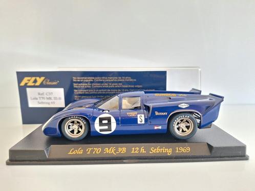Fly Lola T70 MK3B Sebring 69 C37, Kinderen en Baby's, Speelgoed | Racebanen, Nieuw, Racebaan, Elektrisch, Overige merken, Ophalen of Verzenden