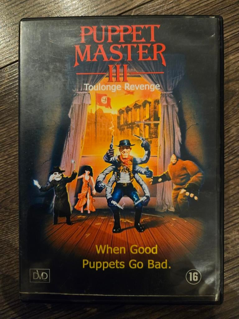 Puppet Master III  Dvd Horror Full Moon, Cd's en Dvd's, Dvd's | Horror, Vanaf 16 jaar, Ophalen of Verzenden, Zo goed als nieuw