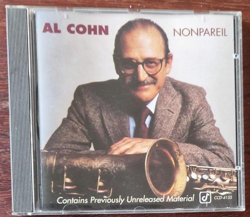 Al Cohn - Nonpareil, Cd's en Dvd's, Cd's | Jazz en Blues, Zo goed als nieuw, Jazz, 1980 tot heden, Ophalen of Verzenden