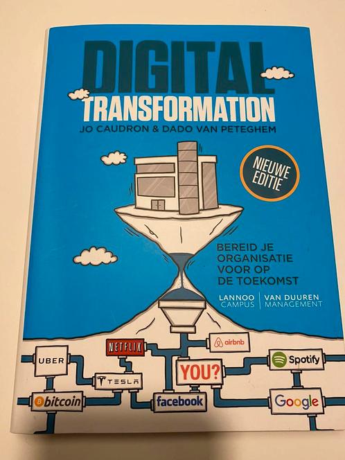 Jo Caudron - Digital transformation, Boeken, Wetenschap, Zo goed als nieuw, Verzenden