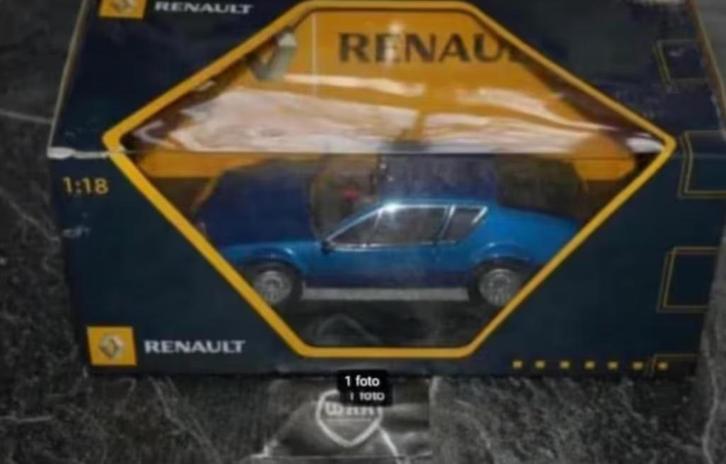 SALE ! 1:18 RENAULT ALPINE A310 blue Norev dealer editie WRH, Hobby en Vrije tijd, Modelauto's | 1:18, Zo goed als nieuw, Auto