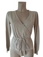 King Louie shirt lange mouw M, Kleding | Dames, T-shirts, Maat 38/40 (M), Beige, Ophalen of Verzenden, Zo goed als nieuw