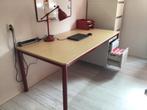 Bureau met bijpassende tafels en krukjes, Ophalen, Gebruikt, Bureau
