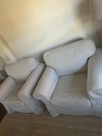 Fauteuil twee stuks IKEA ektorp, Huis en Inrichting, Ophalen, Hout, 75 tot 100 cm, Zo goed als nieuw