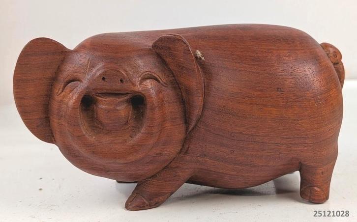 Groot Chinees varken massief hout, Antiek en Kunst, Kunst | Niet-Westerse kunst, Ophalen