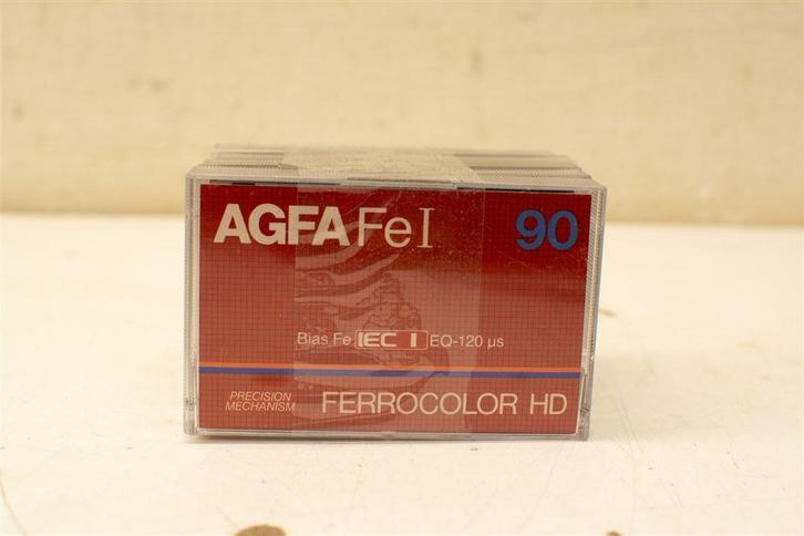 5 stuks Agfa cassettebandjes 39674, Cd's en Dvd's, Cassettebandjes, Gebruikt, Overige genres, 2 t/m 25 bandjes, Ophalen of Verzenden