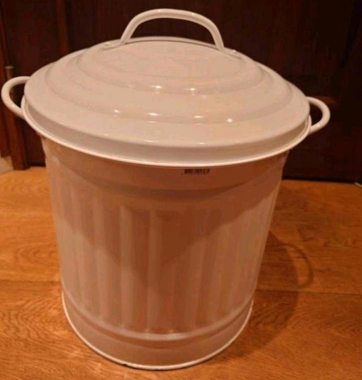 IKEA Knodd prullenbak, zgan, Huis en Inrichting, Woonaccessoires | Prullenbakken, Zo goed als nieuw, Metaal, Minder dan 50 cm