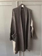 Lang Vest Zwart M/L gratis Lekker warm valt ruim over knie, Kleding | Dames, Truien en Vesten, Ophalen, Zo goed als nieuw, Zwart