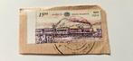 Postzegel trein India 2002, Verzenden, Gestempeld, Treinen