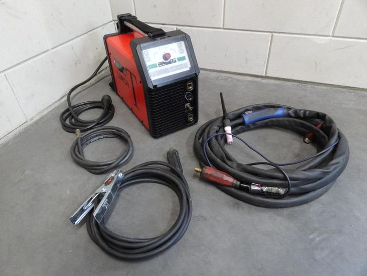 Tig lasapparaat Lorch T 220 DC Puls 230 volt in nette staat, Doe-het-zelf en Verbouw, Gereedschap | Lasapparaten, Zo goed als nieuw