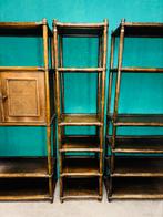 Vintage manou bamboe open kast etagere, Ophalen